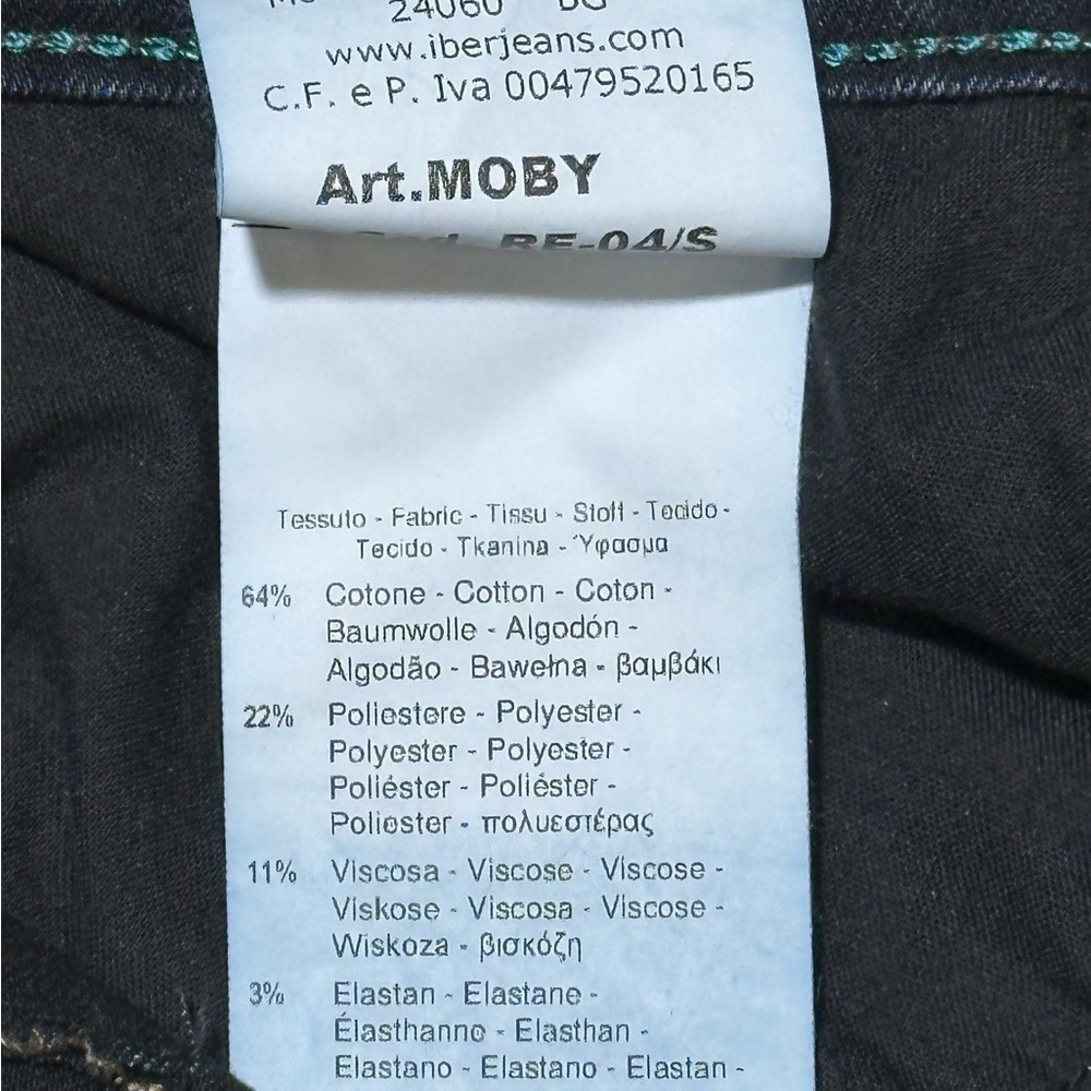 East Drive Moby Italian Jeans Made in Italy ๐ฎ๐น - Picture 5 of 14